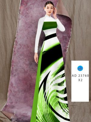 Vai Ao Dai Hoa Van Doc Dao AD 23760