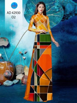 Vải Áo Dài Hoa Văn Độc Đáo AD 42930 19 Vai Ao Dai Hoa Van Doc Dao AD 42930