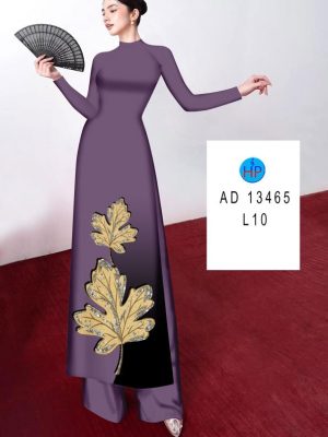 Vai Ao Dai In Hinh La Moi Ra AD 13465