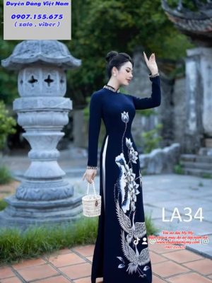 Áo Dài Ngồi Sui Sang Trọng Thiết Kế 2023 AD KH031223_06 8 1701614249 807 Ao Dai Ngoi Sui Sang Trong Thiet Ke 2023 AD