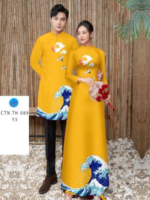 Vải Áo Dài Cặp Đôi Sang Trọng Thu Hút AD CTN TH089 13 1701654756 963 Vai Ao Dai Cap Doi Sang Trong Thu Hut AD