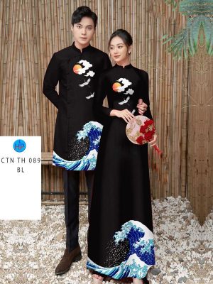 Vải Áo Dài Cặp Đôi Sang Trọng Thu Hút AD CTN TH089 18 1701654758 864 Vai Ao Dai Cap Doi Sang Trong Thu Hut AD