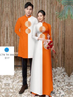 Vải Áo Dài Cặp Đôi Hoa Văn Sang Trọng AD CTN TH086 16 1701655405 560 Vai Ao Dai Cap Doi Hoa Van Sang Trong AD