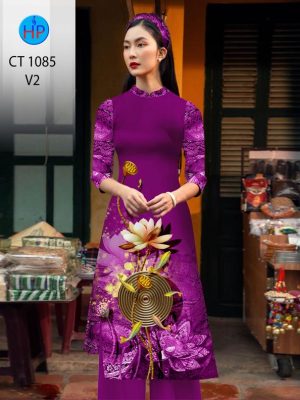 Vải Áo Dài Cách Tân Hoa Sen Độc Đáo AD CT1085 22 1701783476 77 Vai Ao Dai Cach Tan Hoa Sen Doc Dao AD