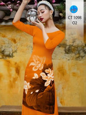 Vải Áo Dài Cách Tân Hoa Sen Vừa Ra AD CT1098 26 1701784261 739 Vai Ao Dai Cach Tan Hoa Sen Vua Ra AD