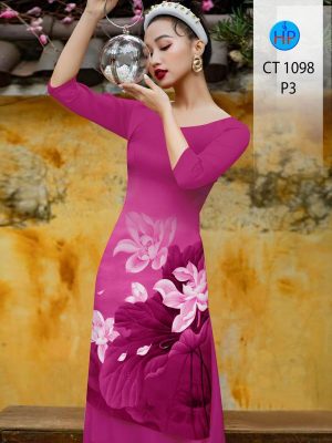 Vải Áo Dài Cách Tân Hoa Sen Vừa Ra AD CT1098 35 1701784263 602 Vai Ao Dai Cach Tan Hoa Sen Vua Ra AD