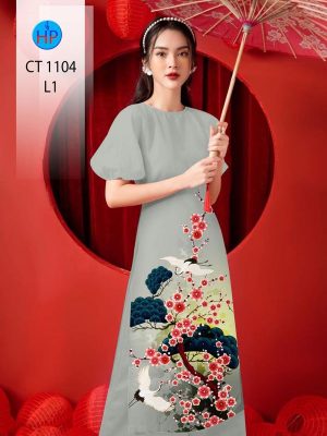 Vải Áo Dài Hoa Đào Tết Độc Đáo AD CT1104 22 1701785749 167 Vai Ao Dai Hoa Dao Tet Doc Dao AD CT1104