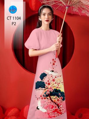 Vải Áo Dài Hoa Đào Tết Độc Đáo AD CT1104 34 1701785752 173 Vai Ao Dai Hoa Dao Tet Doc Dao AD CT1104