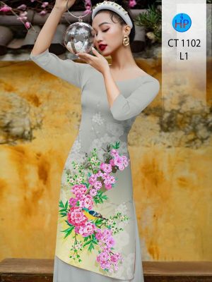 Vải Áo Dài Hoa Đào Đón Tết Sang Trọng AD CT1102 20 1701786622 571 Vai Ao Dai Hoa Dao Don Tet Sang Trong AD