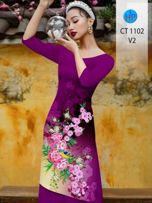 Vải Áo Dài Hoa Đào Đón Tết Sang Trọng AD CT1102 24 1701786622 743 Vai Ao Dai Hoa Dao Don Tet Sang Trong AD