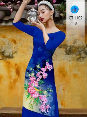 Vải Áo Dài Hoa Đào Đón Tết Sang Trọng AD CT1102 30 1701786623 426 Vai Ao Dai Hoa Dao Don Tet Sang Trong AD