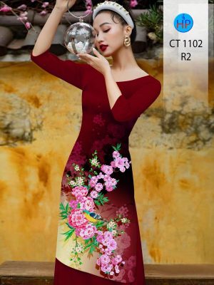 Vải Áo Dài Hoa Đào Đón Tết Sang Trọng AD CT1102 35 1701786624 400 Vai Ao Dai Hoa Dao Don Tet Sang Trong AD