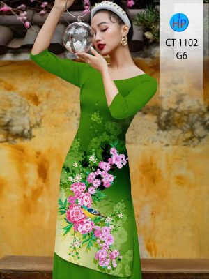 Vải Áo Dài Hoa Đào Đón Tết Sang Trọng AD CT1102 34 1701786624 8 Vai Ao Dai Hoa Dao Don Tet Sang Trong AD