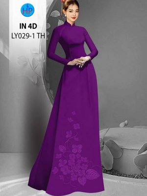 Vải Áo Dài Hoa In Chìm 4D Kiểu Mới AD LY029-1 35 1702001918 599 Vai Ao Dai Hoa In Chim 4D Kieu Moi AD