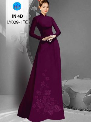 Vải Áo Dài Hoa In Chìm 4D Kiểu Mới AD LY029-1 33 1702001918 828 Vai Ao Dai Hoa In Chim 4D Kieu Moi AD