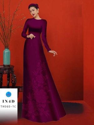 Vải Áo Dài Hoa In Chìm 4D Mới Ra AD TH060 23 1703230368 725 Vai Ao Dai Hoa In Chim 4D Moi Ra AD