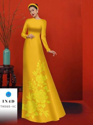 Vải Áo Dài Hoa In Chìm 4D Mới Ra AD TH060 31 1703230369 694 Vai Ao Dai Hoa In Chim 4D Moi Ra AD