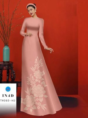 Vải Áo Dài Hoa In Chìm 4D Mới Ra AD TH060 38 1703230371 648 Vai Ao Dai Hoa In Chim 4D Moi Ra AD