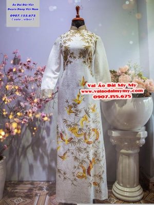 1703230588 460 Ao Dai Ve Tay Sang Trong Cao Cap Vua Ra