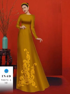 Vải Áo Dài Hoa Văn In 4D Sang Trọng AD TH073-1 30 1703230912 151 Vai Ao Dai Hoa Van In 4D Sang Trong AD