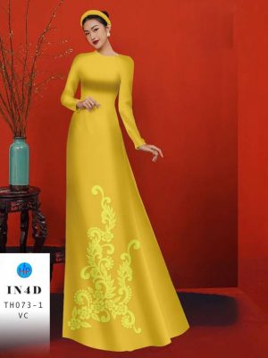 Vải Áo Dài Hoa Văn In 4D Sang Trọng AD TH073-1 43 1703230914 282 Vai Ao Dai Hoa Van In 4D Sang Trong AD