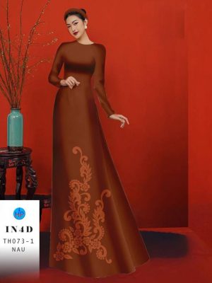 Vải Áo Dài Hoa Văn In 4D Sang Trọng AD TH073-1 40 1703230914 557 Vai Ao Dai Hoa Van In 4D Sang Trong AD