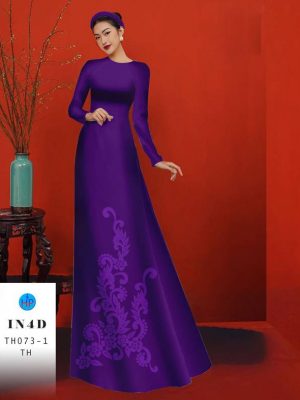Vải Áo Dài Hoa Văn In 4D Sang Trọng AD TH073-1 45 1703230914 90 Vai Ao Dai Hoa Van In 4D Sang Trong AD
