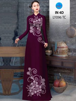 Vải Áo Dài In 4D Hoa Văn Độc Đáo AD LY096 25 1703317159 612 Vai Ao Dai In 4D Hoa Van Doc Dao AD