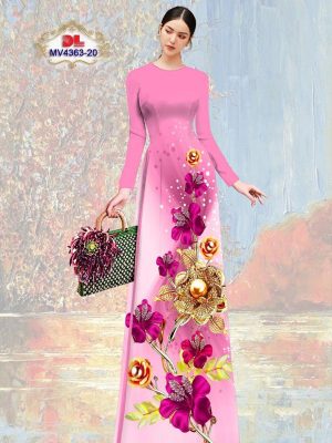 Vải Áo Dài Hoa Râm Bụt Mới Ra AD MV4363 30 1703584791 159 Vai Ao Dai Hoa Ram But Moi Ra AD MV4363