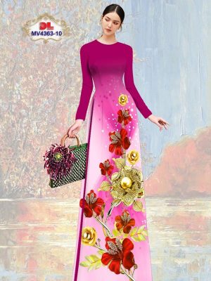 Vải Áo Dài Hoa Râm Bụt Mới Ra AD MV4363 37 1703584794 384 Vai Ao Dai Hoa Ram But Moi Ra AD MV4363