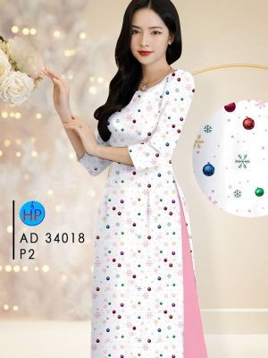 1703585297 258 Vai Ao Dai Mung Noel Thiet Ke 2023 AD 34018