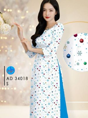 1703585302 903 Vai Ao Dai Mung Noel Thiet Ke 2023 AD 34018