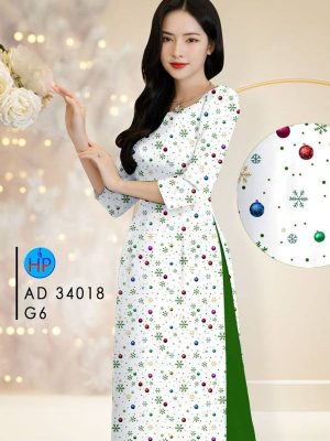 1703585303 44 Vai Ao Dai Mung Noel Thiet Ke 2023 AD 34018