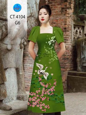 Vải Áo Dài Hoa Đào Chim Hạc Thu Hút AD CT4104 27 1703586304 172 Vai Ao Dai Hoa Dao Chim Hac Thu Hut AD