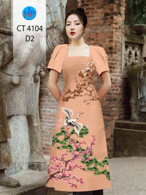 Vải Áo Dài Hoa Đào Chim Hạc Thu Hút AD CT4104 32 1703586304 208 Vai Ao Dai Hoa Dao Chim Hac Thu Hut AD