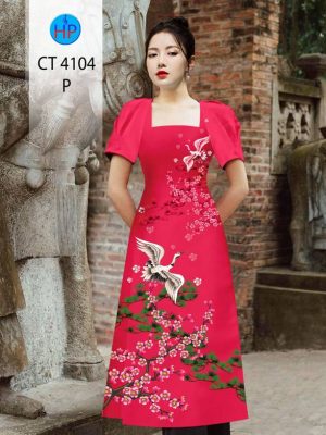 Vải Áo Dài Hoa Đào Chim Hạc Thu Hút AD CT4104 35 1703586305 368 Vai Ao Dai Hoa Dao Chim Hac Thu Hut AD