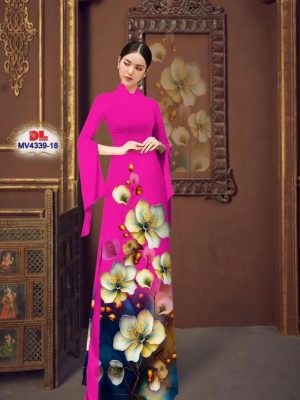 Vải Áo Dài Hoa In 3D Kiểu Mới AD MV4339 34 1703587687 608 Vai Ao Dai Hoa In 3D Kieu Moi AD MV4339