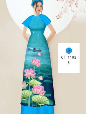 Vải Áo Dài Hoa Sen Vừa Ra AD CT4102 21 1703587743 884 Vai Ao Dai Hoa Sen Vua Ra AD CT4102