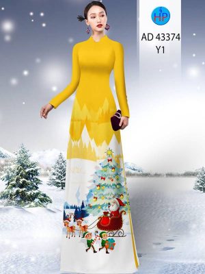 Vải Áo Dài Noel Thu Hút AD 43374 27 1703589052 257 Vai Ao Dai Noel Thu Hut AD 43374