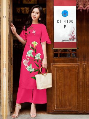 Vải Áo Dài Hoa Ly Mới Ra AD CT4100 22 1703589521 145 Vai Ao Dai Hoa Ly Moi Ra AD CT4100