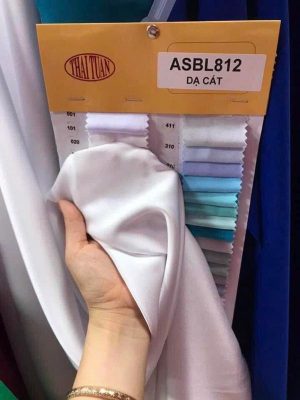 Vải Áo Dài Lụa Trơn Thái Tuấn Một Màu Mới Ra AD 51 1703754104 265 Vai Ao Dai Lua Tron Thai Tuan Mot Mau Moi