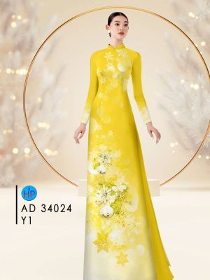 Vải Áo Dài Giáng Sinh Thiết Kế 2023 AD 34024 19 Vai Ao Dai Giang Sinh Thiet Ke 2023 AD 34024