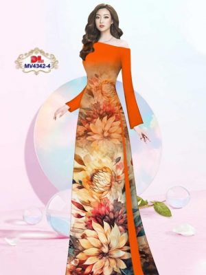 Vải Áo Dài Hoa In 3D Vừa Ra AD MV4342 24 Vai Ao Dai Hoa In 3D Vua Ra AD MV4342