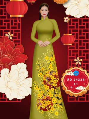 1704353517 18 Vai Ao Dai Hoa Mai Moi Ra AD 24338