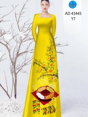 1704354054 179 Vai Ao Dai Hoa Mai Sang Trong AD 43445
