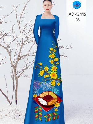 1704354056 91 Vai Ao Dai Hoa Mai Sang Trong AD 43445