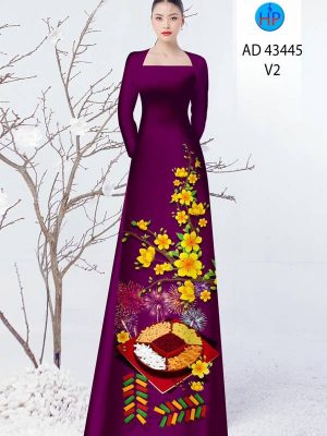 1704354057 217 Vai Ao Dai Hoa Mai Sang Trong AD 43445