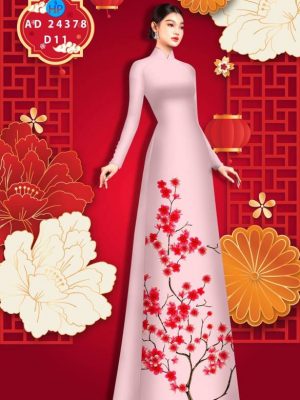 1704354473 221 Vai Ao Dai Hoa Dao Moi Ra AD 24378