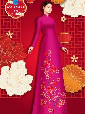 1704354474 797 Vai Ao Dai Hoa Dao Moi Ra AD 24378
