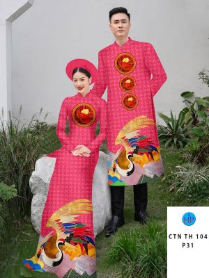 Vải Áo Dài Cặp Đôi Chim Công Kiểu Mới AD CTNTH 104 13 1705459825 359 Vai Ao Dai Cap Doi Chim Cong Kieu Moi AD